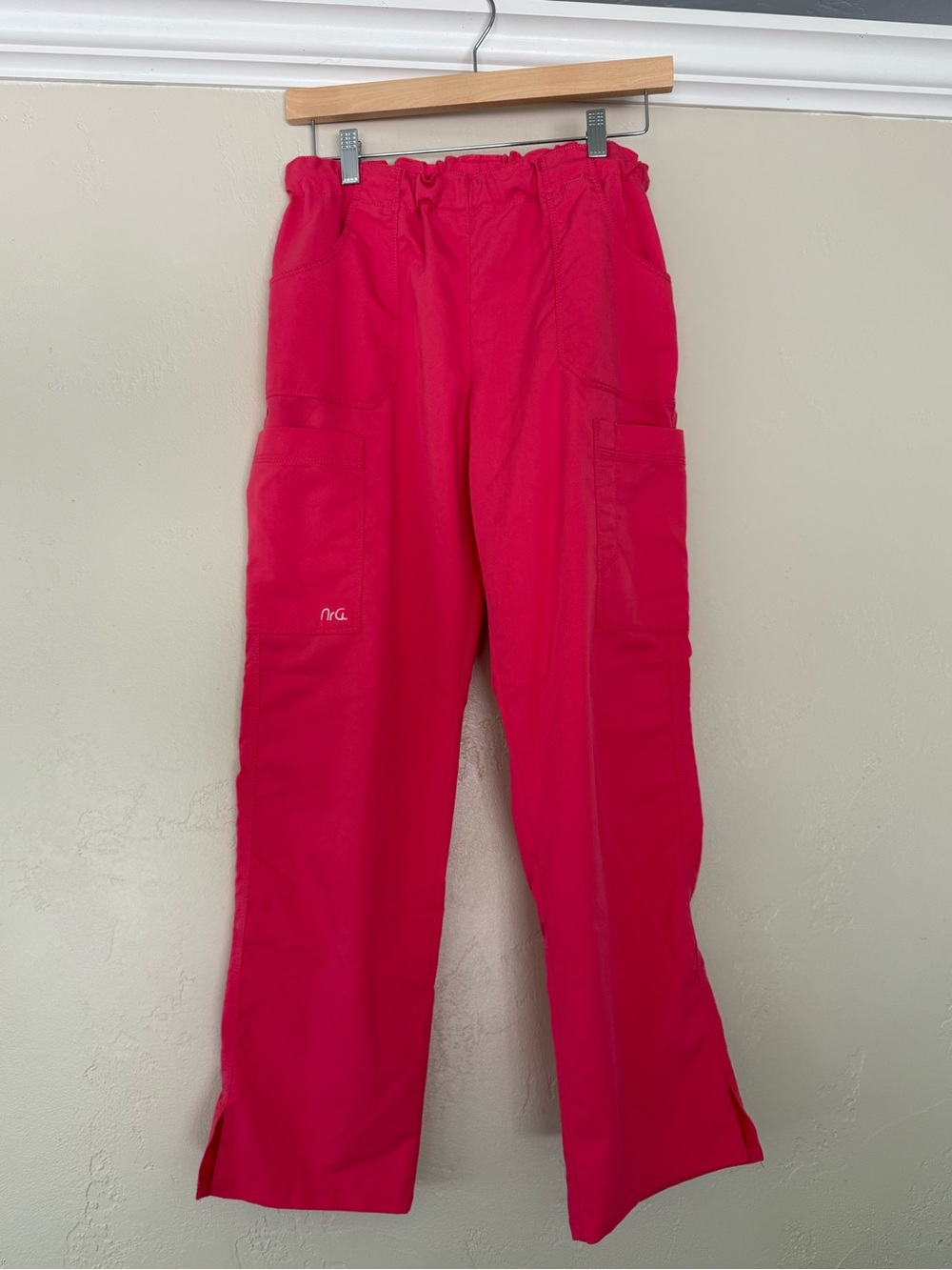 DISCONTINUED NRG Women’s Sweet-Tart Pink Scrub Pants